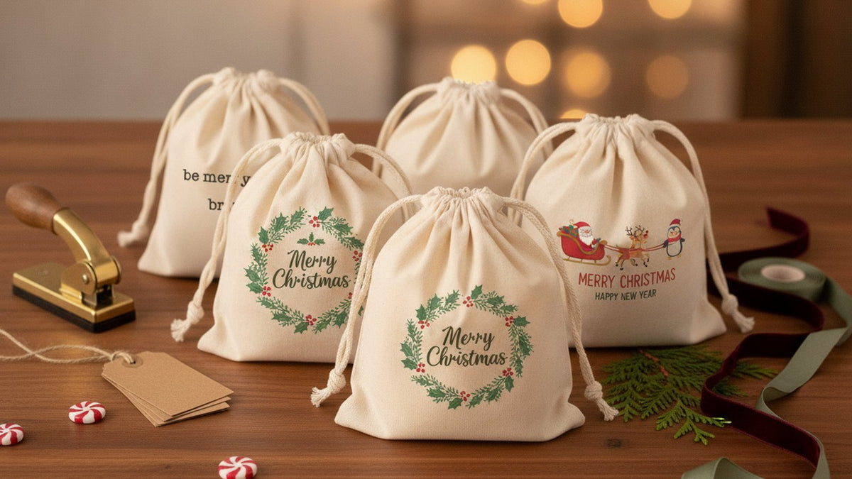 27 Christmas Gift Bag Ideas & New Themes [Reusable] - Pamusan - Pamusan.com