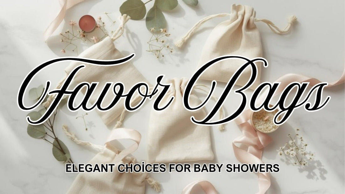 Baby Shower Favor Bags: Custom Cotton Bags for Every Theme (2026 Guide) - Pamusan.com