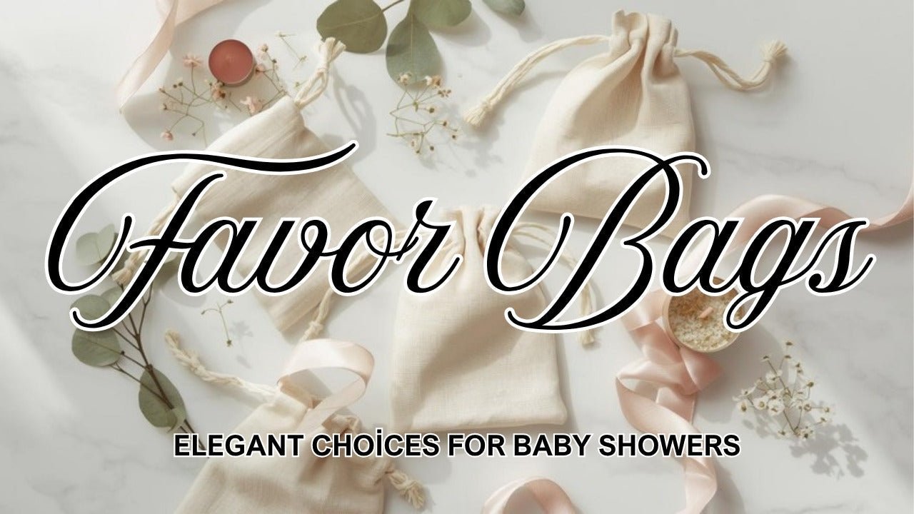 Baby Shower Favor Bags: Custom Cotton Bags for Every Theme (2026 Guide) - Pamusan.com