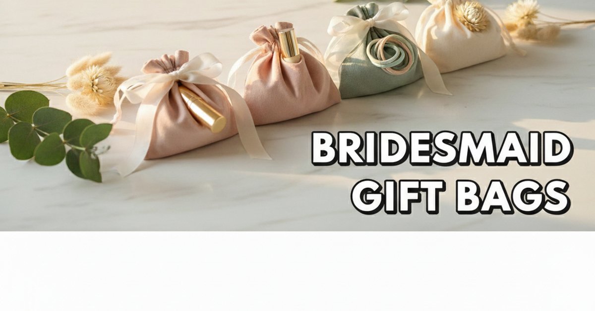 Bridesmaid Gift Bags: The Complete Guide to Personalized Bags Your Bridal Party Will Love - Pamusan.com