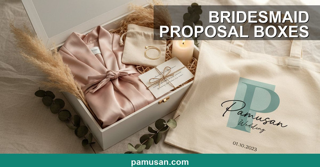 Bridesmaid Proposal Boxes: 12 Tote-Based Ideas - Pamusan.com