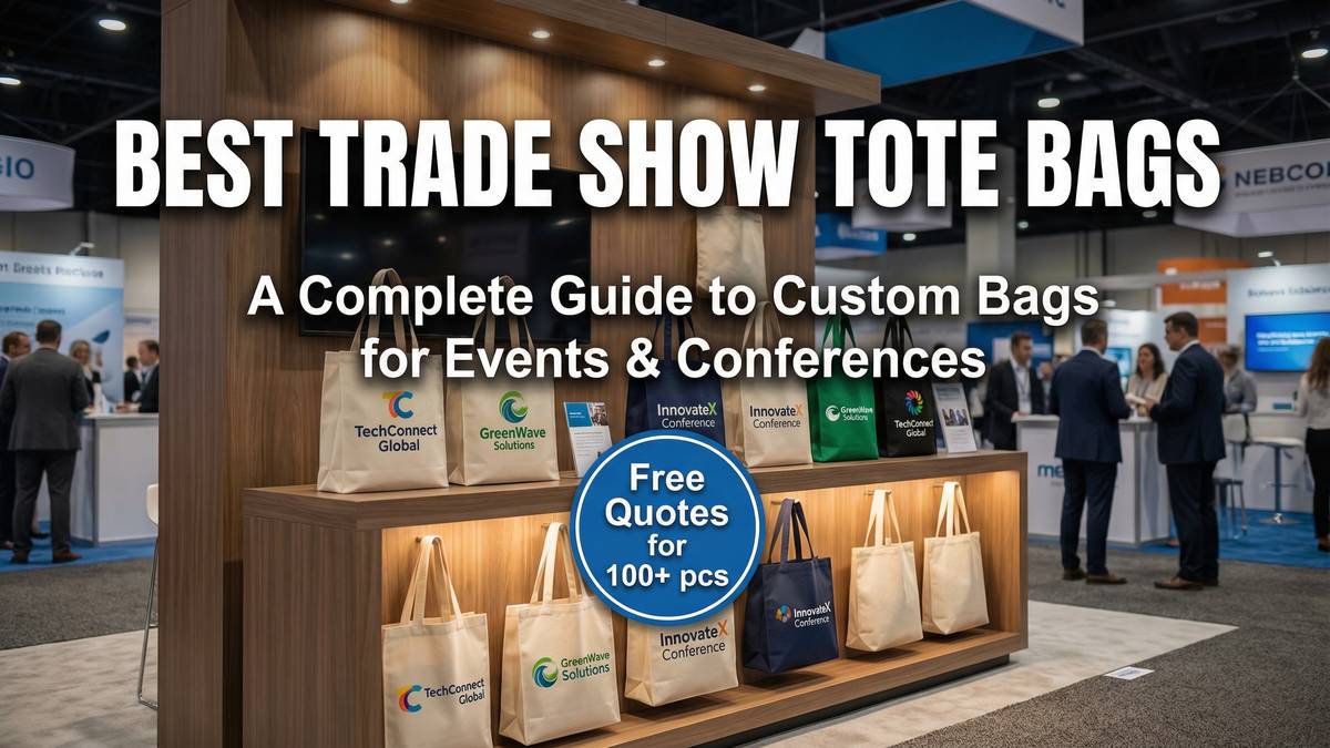 Custom Branded Canvas Tote Bags Wholesale for Trade Shows - Pamusan.com