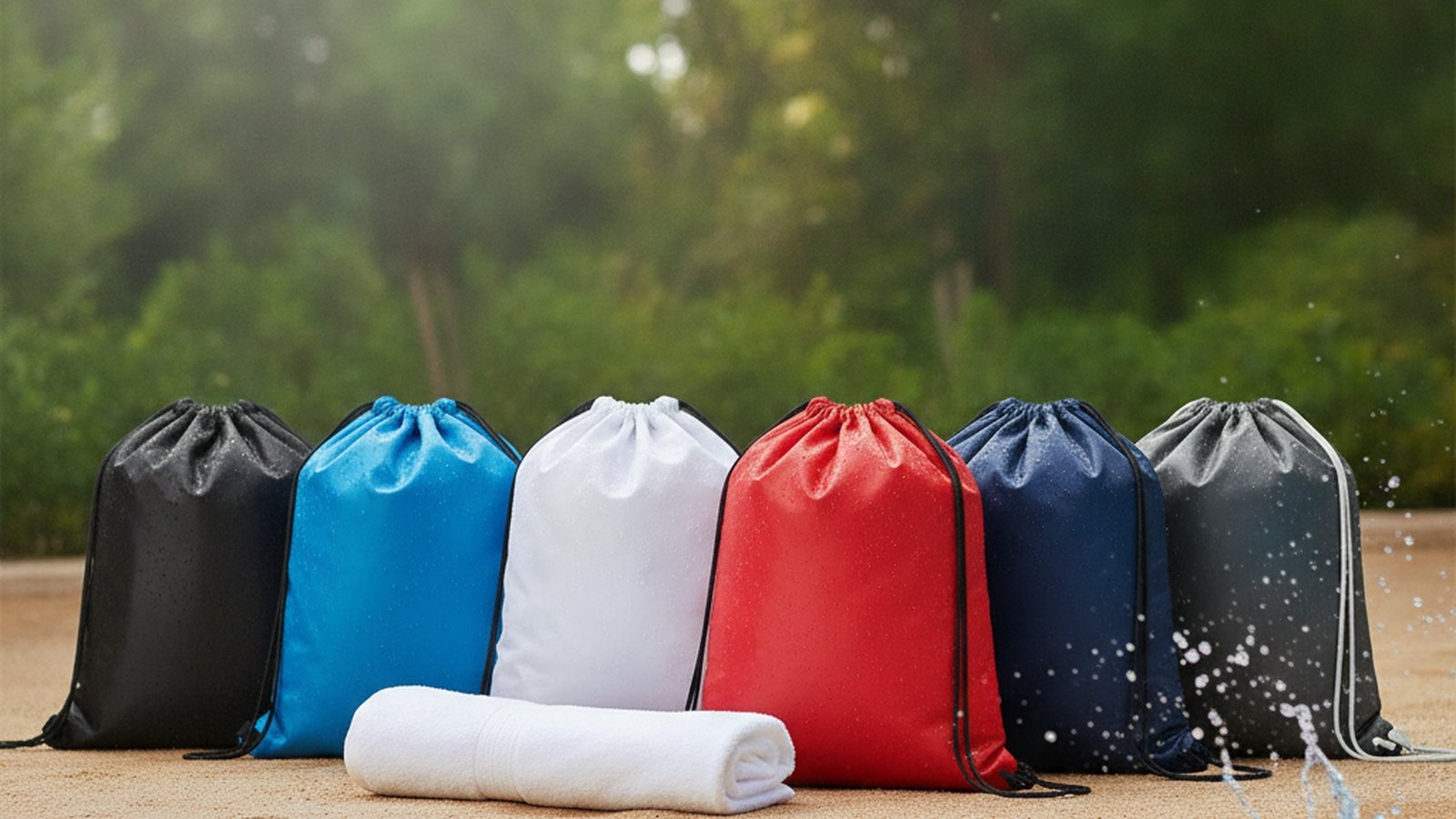 Waterproof Drawstring Backpacks: Your Wet/Dry Pack for Gym, Pool & Beach - Pamusan.com