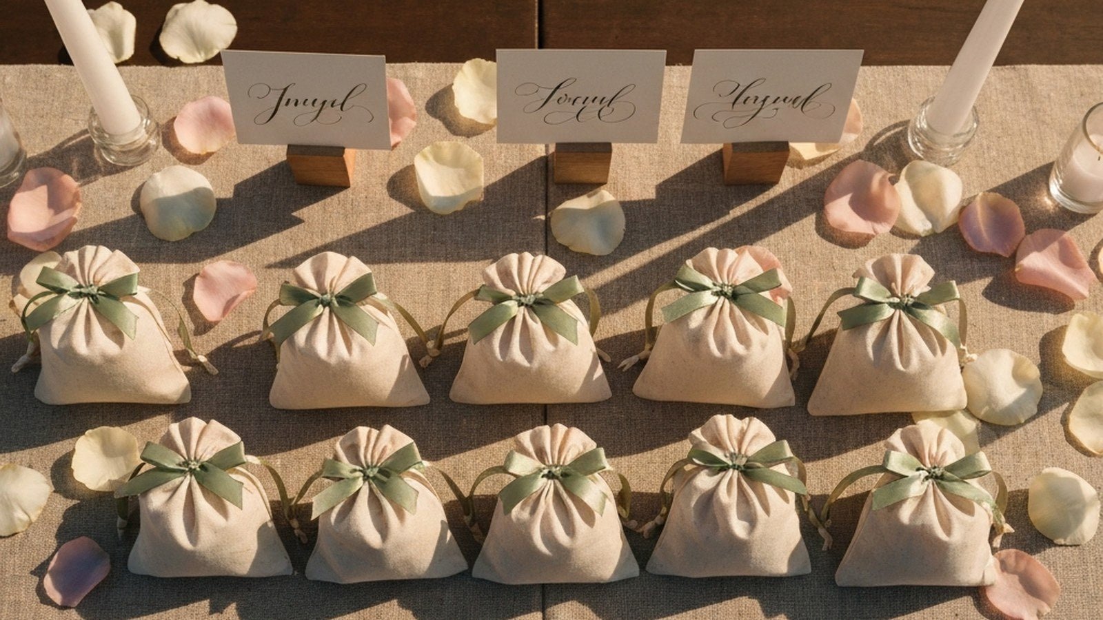 Wedding Favor Bags in Bulk: Sizes, Fillers & Personalization - Pamusan.com