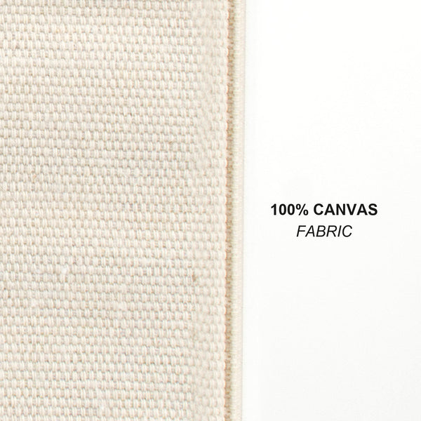 Close-up van het katoenen canvas van 450 g/m² van de gabardine tas