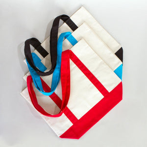 Black Canvas Tote Bag – Large 16"x14"x5", Eco - Friendly & Reusable - Pamusan.com