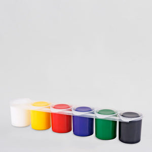 Activity Sets 1 | Kids Tote Bag Painting Kit (25 Pack) 14"x16" + 2 Fabric Paint Sets - Pamusan.com