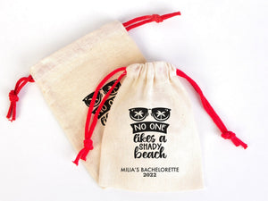 Bachelorette Party Bags – Personalized Hangover Kit Pouches with Custom Name or Design | Survival  Cotton Bags | Pamusan