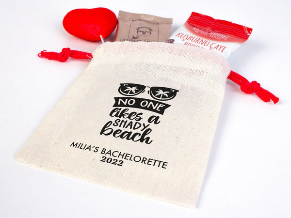 Bachelorette Party Bags – Personalized Hangover Kit Pouches with Custom Name or Design | Survival  Cotton Bags | Pamusan