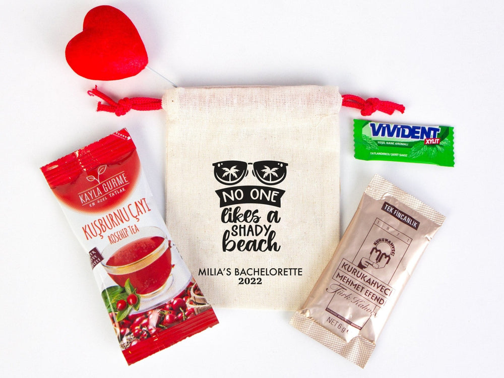 Bachelorette Party Bags – Personalized Hangover Kit Pouches with Custom Name or Design | Survival  Cotton Bags | Pamusan