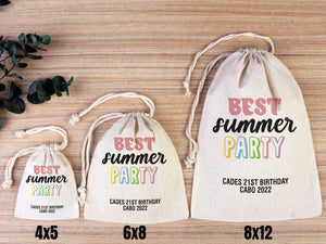 Best Summer Party Birthday Bags Party Recovery Survival Kit Bags — custom print | Pamusan