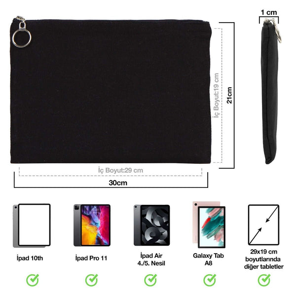 Black (30x21 cm) with a star - Pamusan.com
