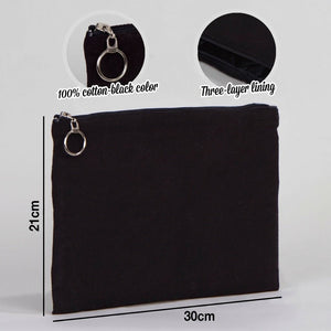 Black (30x21 cm) with a star - Pamusan.com