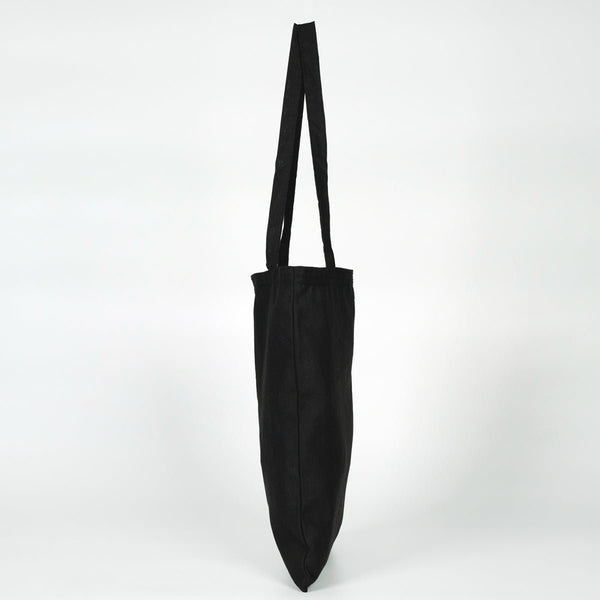 Black Cotton Tote Bag – 14" × 16" (35 × 40 cm) – 4 oz Blank Bag - Pamusan.com