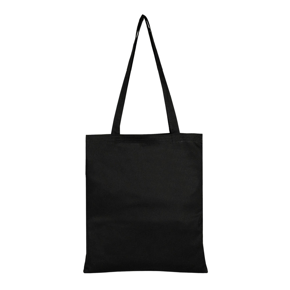 Black Cotton Tote Bag – 14"x16" Blank Reusable Wholesale Bags - Pamusan.com