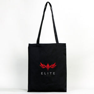 Black Cotton Tote Bag – 14"x16" Reusable Custom Print Canvas Bag Wholesale - Pamusan.com
