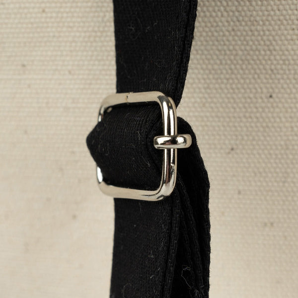 Black VIP Canvas Backpack – 10" × 13" (25 × 32 cm), 10 oz - Pamusan.com