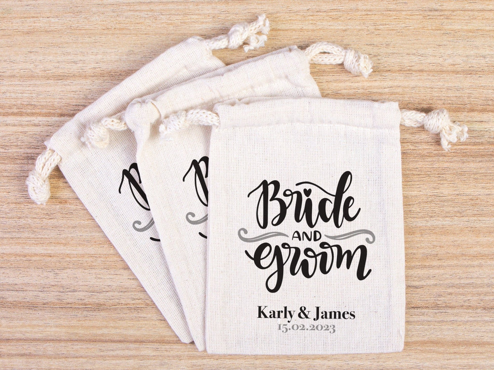 Bride & Groom Recovery Kit Bags – Custom Name Design, Bachelorette Party Favors | Pamusan