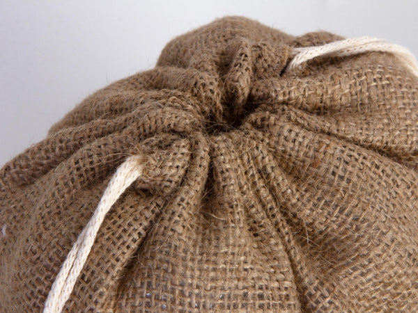 Burlap Bags 10"W x 14"H (25 x 35 cm) - Coffee Bag - Burlap Bags With Drawstring - Pamusan.com
