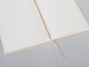 Canvas Cover Notebook – Custom Text, Logo, or Photo Print | 80 Blank Pages | Promotional Notepad — print detail | Pamusan