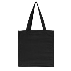 Canvas Tote Bag – Blank Black, Durable & Reusable Shopping Bag - Pamusan.com