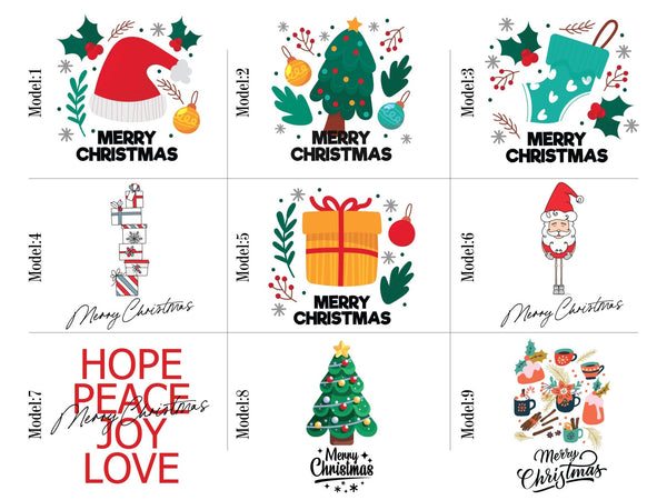 Personalized Santa Canvas Tote Bag, Christmas Gift, 18"W x 14"H x 3"L - Pamusan.com