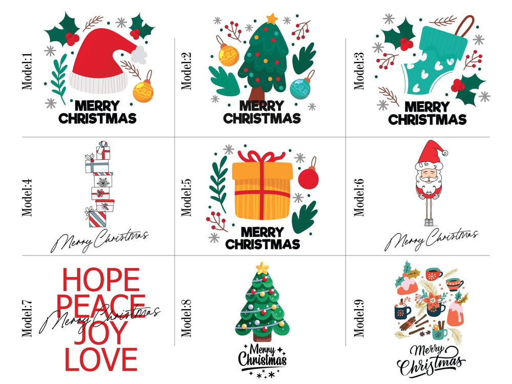 Christmas Canvas Tote Bags 18" × 14"  × 3"   (45 × 35 × 8 cm) – Custom Holiday Gift Bags | Pamusan