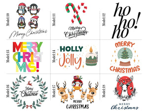 Christmas Canvas Tote Bags 18" × 14"  × 3"   (45 × 35 × 8 cm) – Custom Holiday Gift Bags — custom print | Pamusan