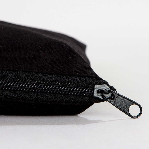 Clutch Bag - Black 8"W x 6"H - 21x15 cm (customized) - Pamusan.com