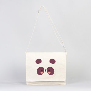 Custom Adjustable Cotton Canvas Messenger Bag – 14" x 11" x 3" - 6 oz - Pamusan.com