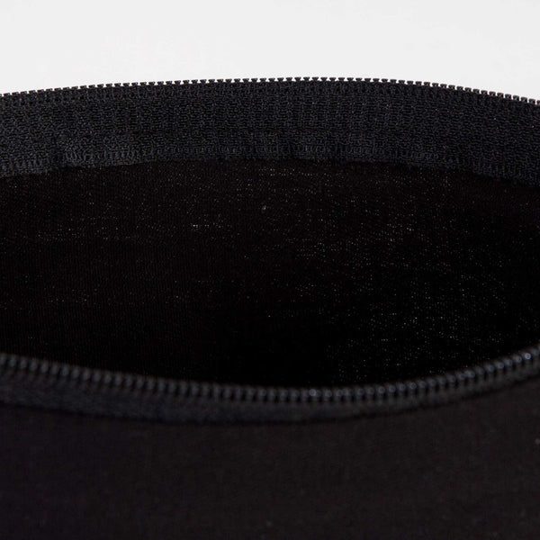 Custom Black Cotton Clutch Pouch – 10" × 7" (25 × 18 cm) - Pamusan.com