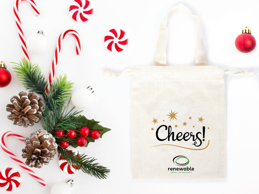 Custom Cheers Christmas Bags – Personalized Holiday Gift Bags for Family, Company | Pamusan