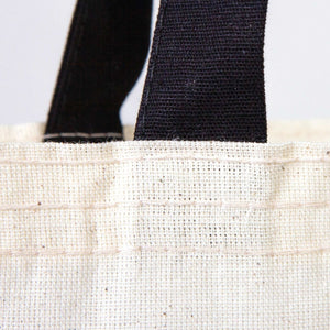 Custom Cotton Tote Bag 14"x16" with Black Handles – Personalized Logo & Promotional Bag - Pamusan.com