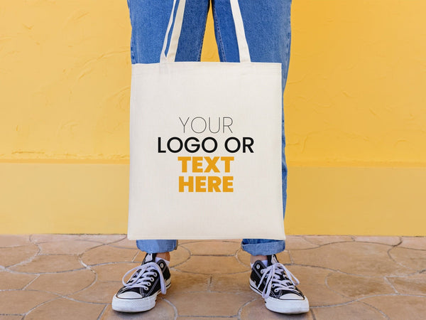 Custom Cotton Tote Bags – 14"x16" İnches | Wholesale & Personalized Printing - Pamusan.com