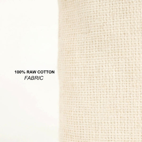 Custom Drawstring Pouch – Printed Natural Cotton Muslin Favor Bag 4"x8" (10x20 cm) - Pamusan.com