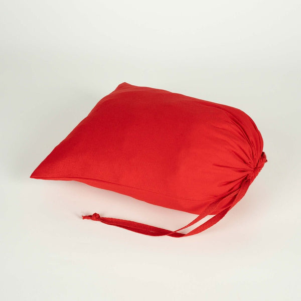 Custom Fabric Pouch Red - 10" x 14"(25 cm x 35 cm) - 4 oz - Pamusan.com