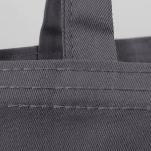 Custom Gray Cotton Tote Bag 14"x16" – Eco - Friendly Personalized Logo, Gift & Promotional Bag - Pamusan.com