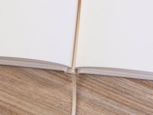 Personalized Canvas Cover 6"x8" Notebook - Text or Logo Print - Pamusan.com