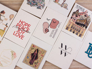 Personalized Canvas Cover 6"x8" Notebook - Text or Logo Print - Pamusan.com