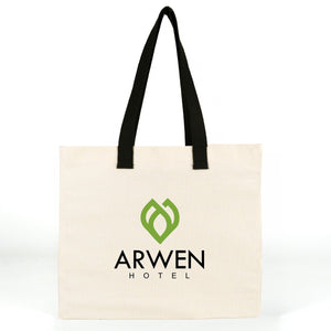 Canvas tas van Pamusan met ruimte voor een eigen logo of afbeelding, detailfoto 8 - Pamusan.nl