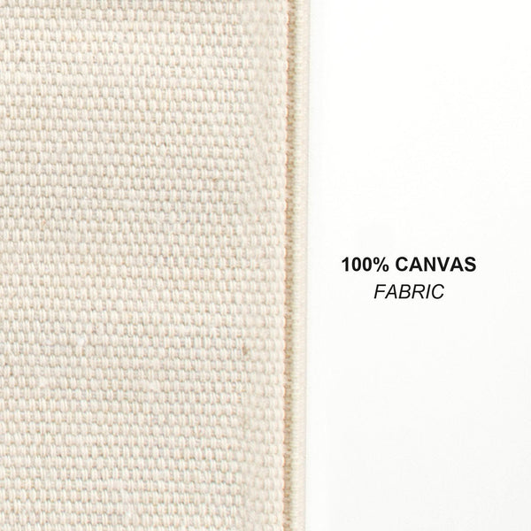 Canvas tas van Pamusan met ruimte voor een eigen logo of afbeelding, detailfoto 10 - Pamusan.nl