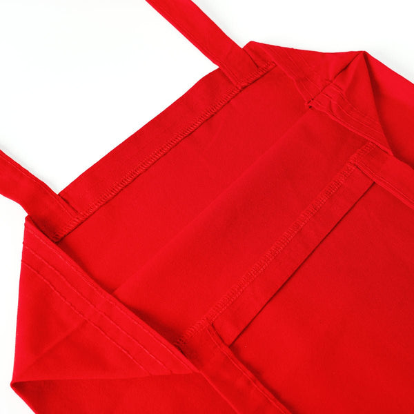 Custom Red Raw Cotton Tote Bag – Logo Print, Reusable & Durable - Pamusan.com