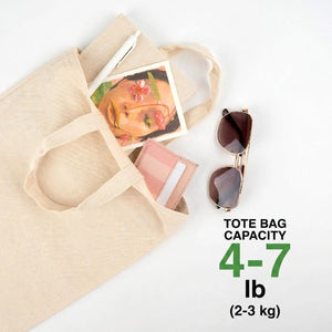 Custom Short Handle Tote Bag 12"x14" With Logo – 6 oz Gabardine Fabric - Pamusan.com