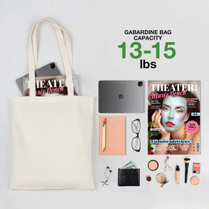 Custom Tote Bags With Logo – 220 gsm Fabric Weight Cotton, Reusable & Printable - Pamusan.com