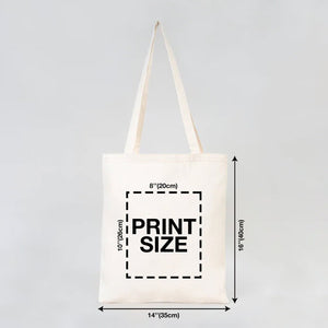 Custom Tote Bags With Logo – 220 gsm Fabric Weight Cotton, Reusable & Printable - Pamusan.com