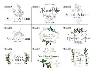Custom Wedding Welcome Bag – Bridesmaid Gift & Bridal Party Tote – Wedding Favor — custom print | Pamusan