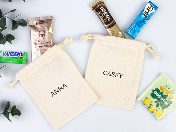 Bachelorette Hangover Kit Bags – Custom Name Recovery Pouch for Weddings & Parties — custom print | Pamusan