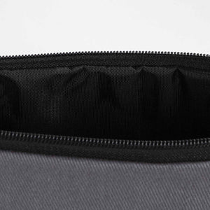 Custom Zippered Clutch Bag – Anthracite – 10" × 7" (25 × 18 cm) - 10 oz - Pamusan.com
