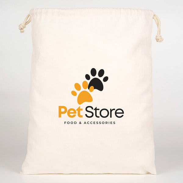 Customizable Laminated 16" x 20" (40 x 50 cm) Cotton Drawstring Pouch - Pamusan.com