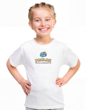 Digital Printed Promotional Children's T-Shirt - White - Pamusan.com